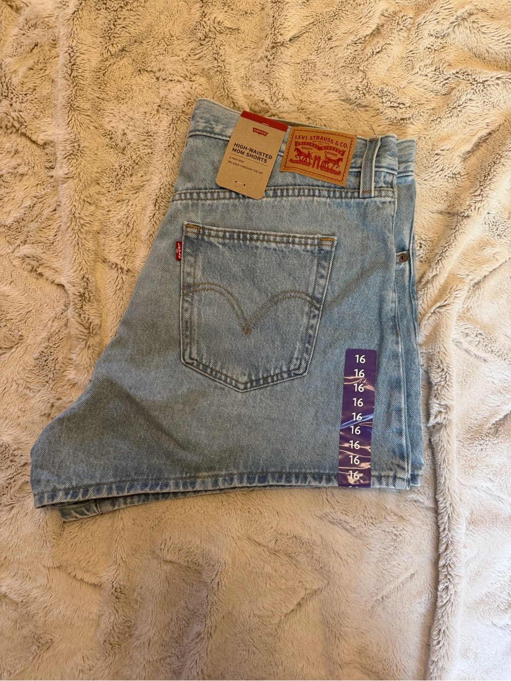HIGH WAISTED MOM SHORTS
